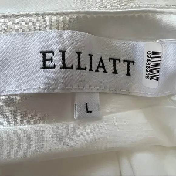 Elliatt Cassini Dress in Ivory NWT Size Large Revolve - Picture 8 of 9